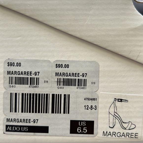 NEW Aldo Margaree Black Heels - Picture 5 of 5